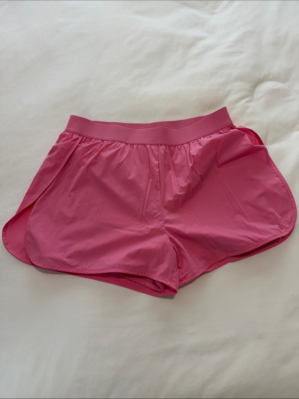 SSYS Women’s Pink Athletic Running Shorts. Size L